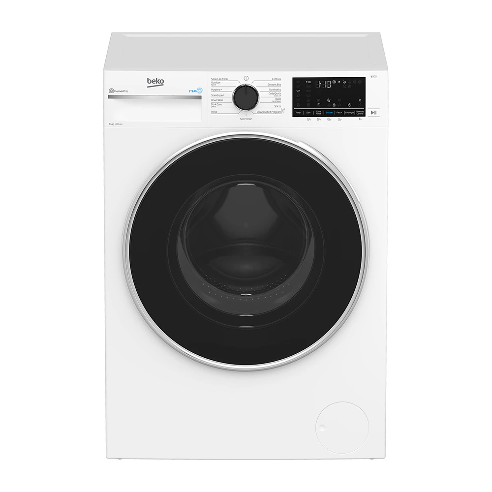 Beko BFLB8020W 8kg Front Load Washing Machine with Steam