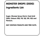 Monster Drop Lollies (200g)