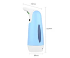 Automatic soap dispenser, 400ml non-contact infrared sensor soap dispenser, with USB charging and deep waterproof - Blue