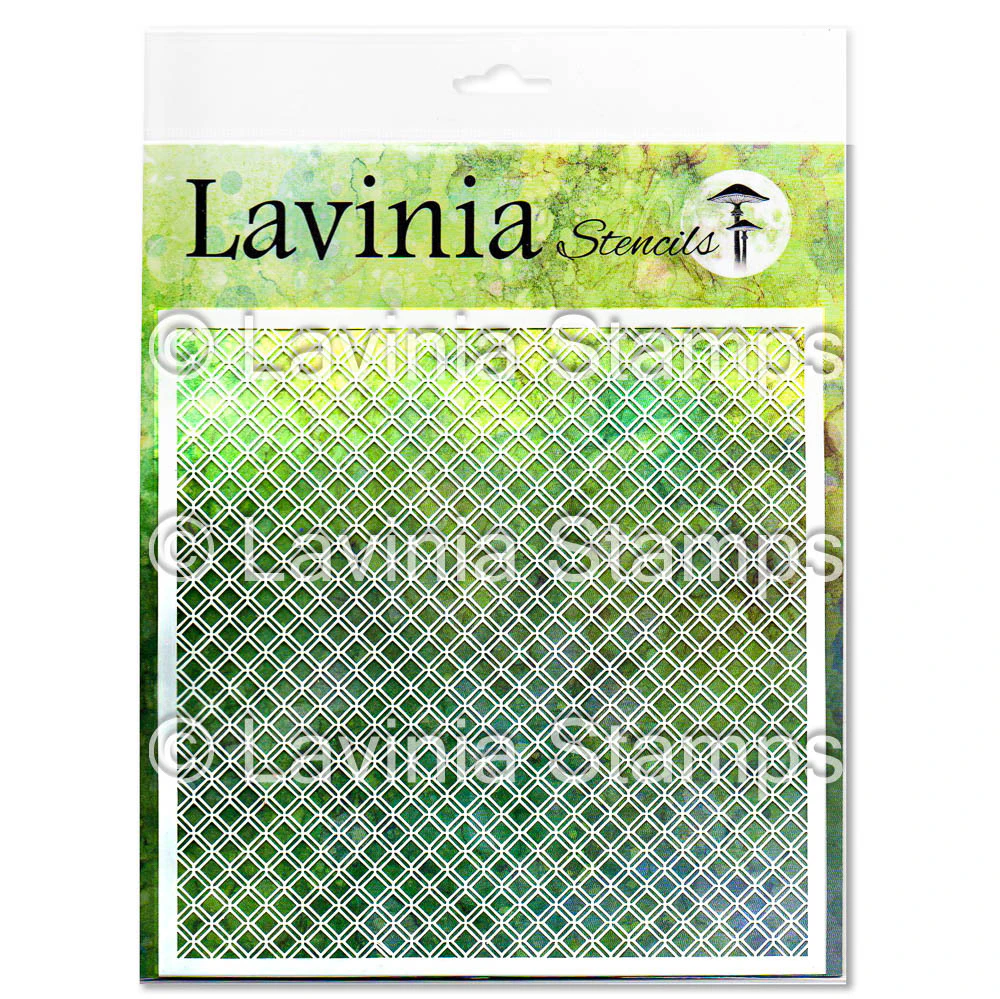 Lavinia Waffle Stencil