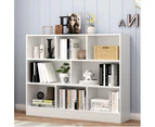 White Bookshelf Display Shelf Bookshelves Storage Cabinet Bookcase Stand Rack