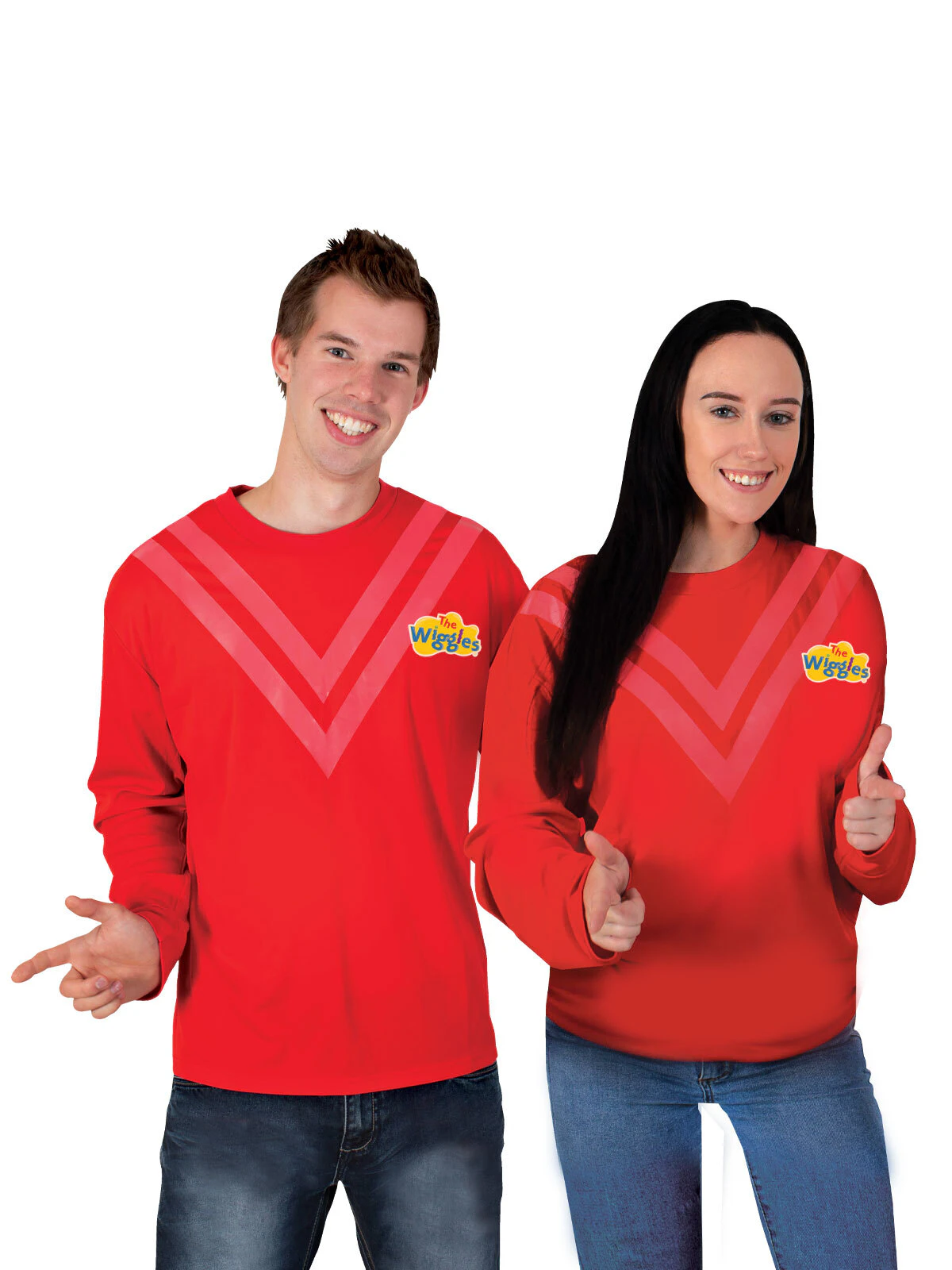 Red Wiggle Costume Top (The Wiggles) - Adult