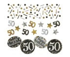 50th Birthday Sparkling Celebration Confetti