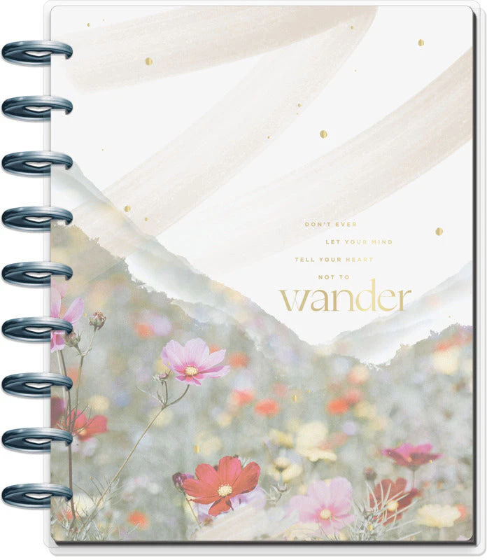 The Happy Planner Let Your Heart Wander Classic 12 Month Wellness Planner