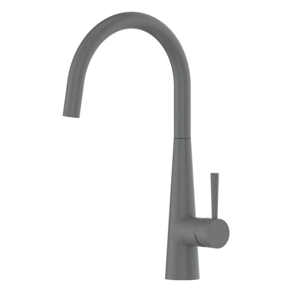 Greens Galiano Slimline Sink Mixer (Non-Pull-Down) Gunmetal 175620391