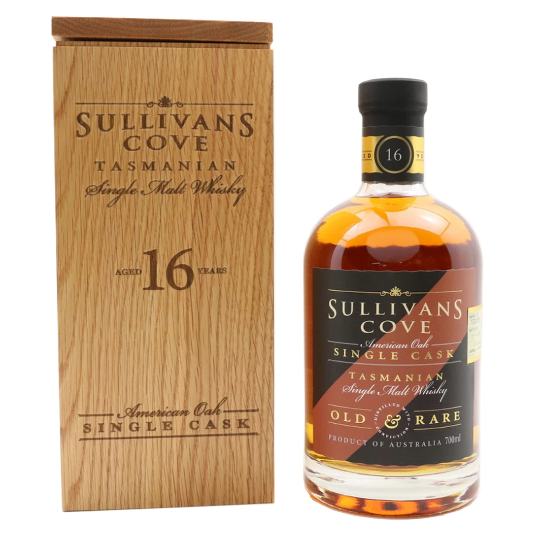 Sullivans Cove TD0079 Old and Rare 16 Year Old 2006 Single Cask Single Malt Whisky 700ml