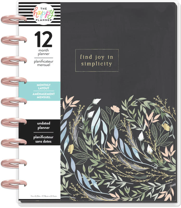 The Happy Planner Homebody Classic 12 Month Planner