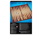 34pc Classic Games Backgammon Board Game Set Skill/Strategy Play 2-Player 3+