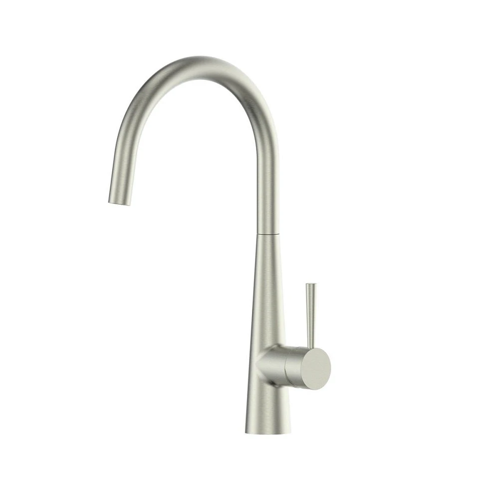 Greens Galiano Slimline Sink Mixer (Non-Pull-Down) Brushed Nickel 175620311