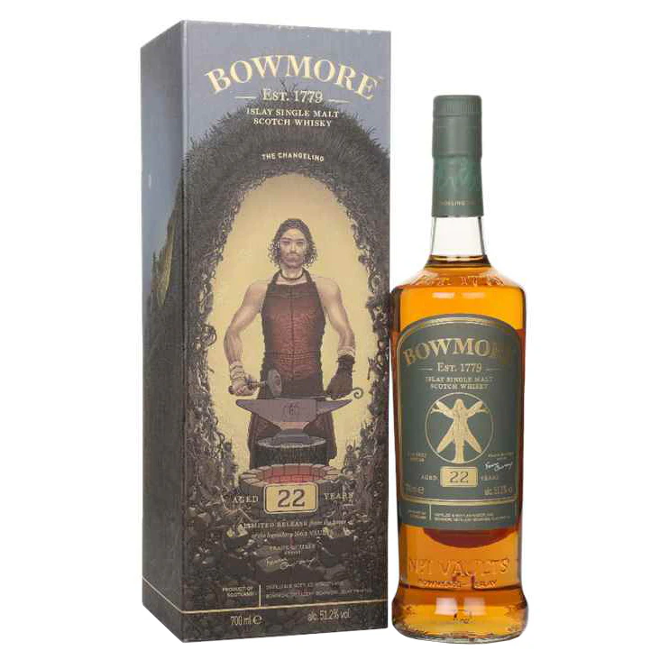 Bowmore 22 Year Old The Changeling Limited Release Single Malt Whisky 700ml