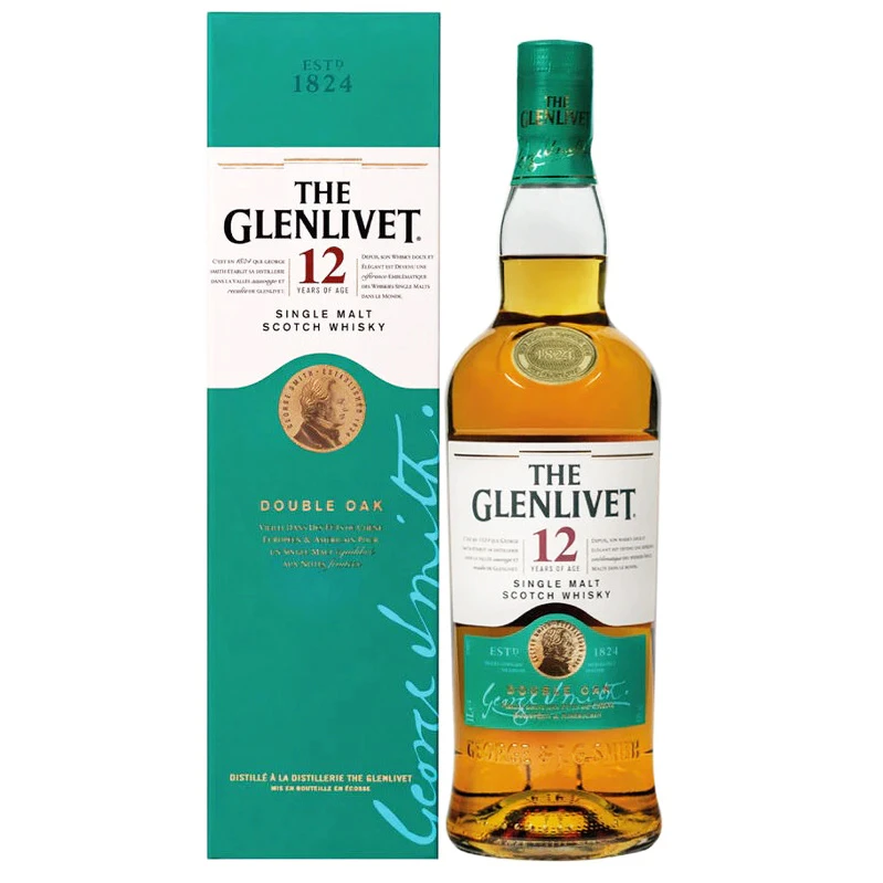 Glenlivet 12 Year Old Double Oak Single Malt Whisky 700ml