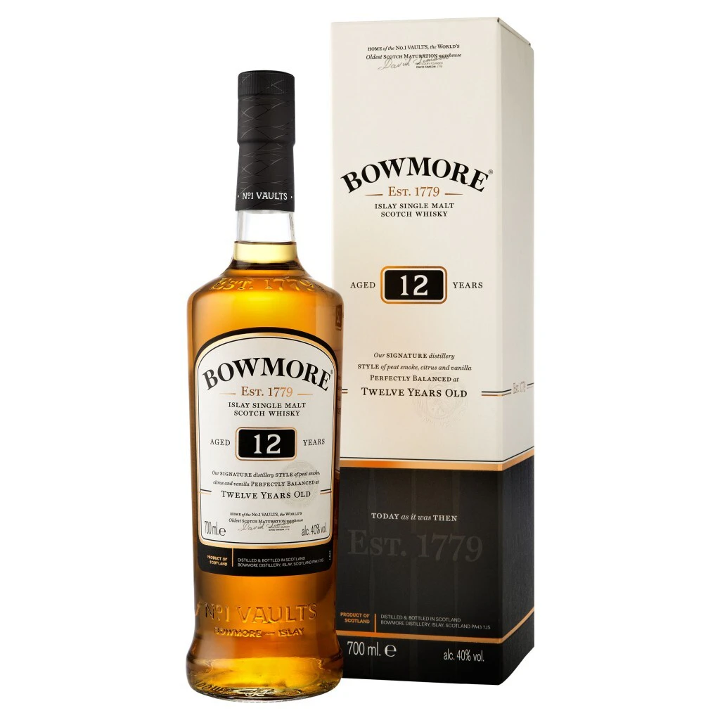 Bowmore 12 Years Old Single Malt Whisky 700ml