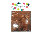 Confetti Circles Metallic Orange 2cm Foil 28g