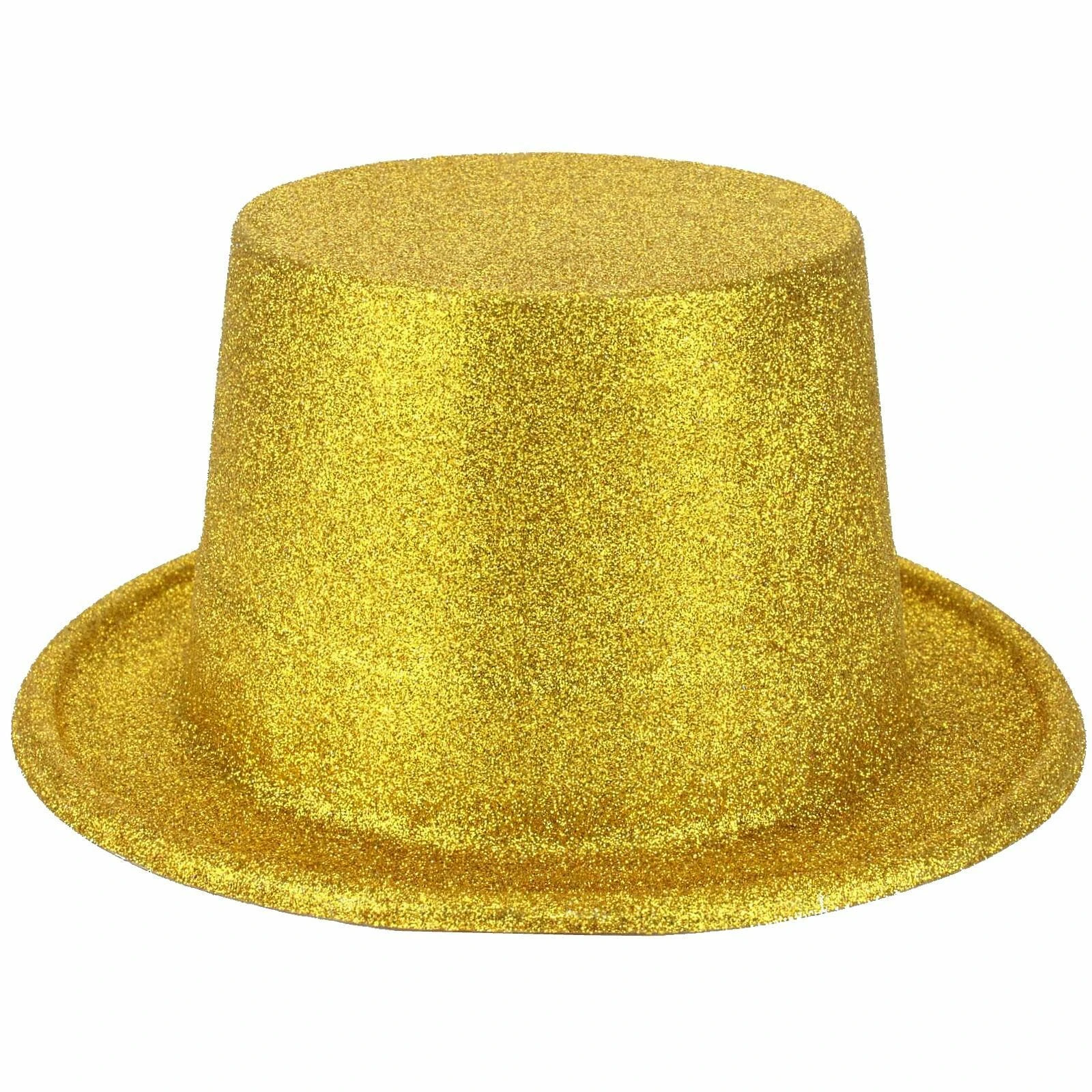 Gold Glitter Top Hat