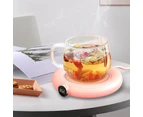 USB Interface 3 Temperatures Coffee Cup Beverage Warmer - Green