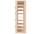 vidaXL Wine Rack 70x33x94 cm Solid Wood Pine