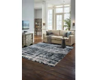 Brilliant Abstract Rug - 105 Charcoal