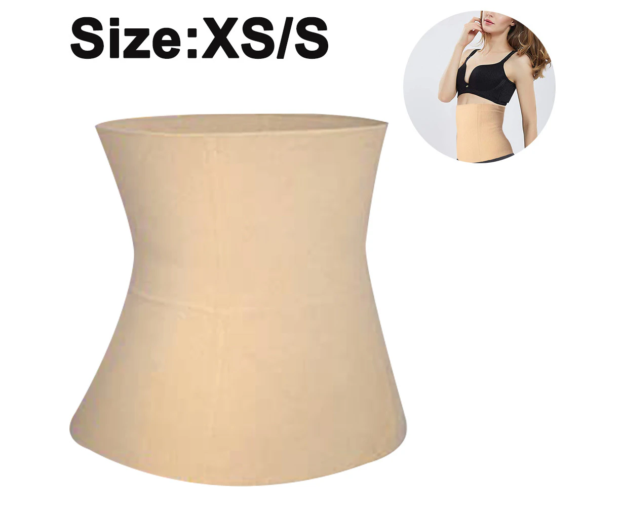 1 pcs Seamless Postpartum Belly Band Wrap Underwear, C-section Recovery Belt Binder Slimming Shapewear for Women - Skin tone