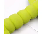 Dog Chew Toy Bite Scratch-Wear-Scentless Creative Relieve Boredom Emotional Comfort Pet Puppy Chew Squeaker Sound Toys for Entertainment-Green