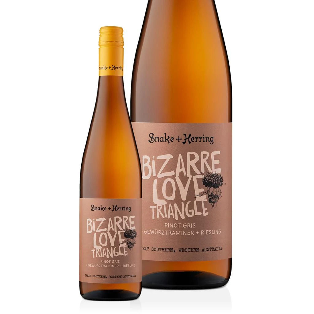 Snake + Herring Bizarre Love Triangle Pinot Gris 2024 12Pack 12% 750ML