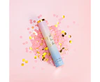 Mini Handheld Confetti Tube Decorative Wedding Spring Confetti Cannon for Celebration  Pink