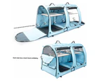 POP UP HOUSE FOR SMALL PETS - BLUE