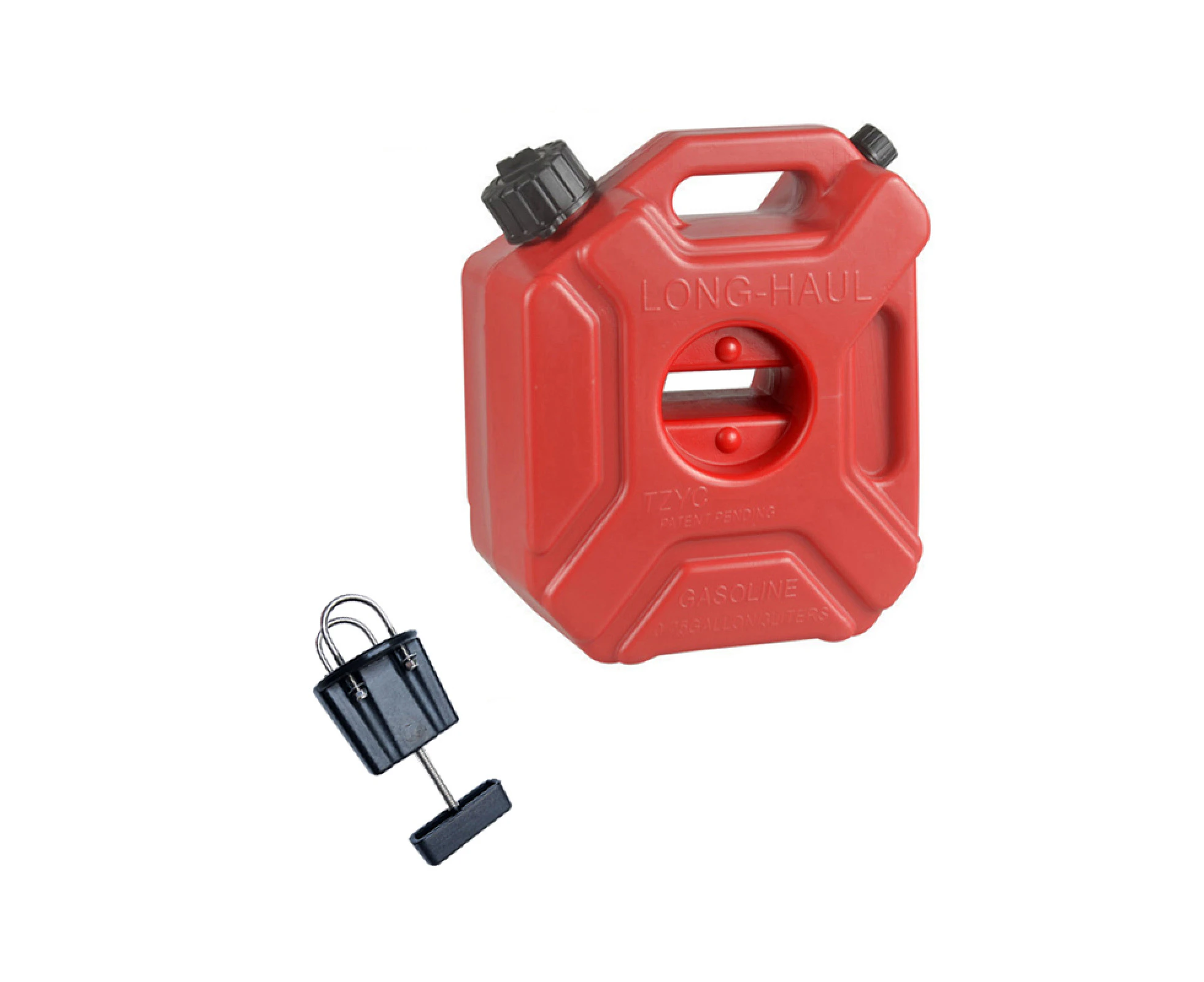 Fuel Tank Large Capacity High Strength Plastic 3L/5L Portable Motorcycle Jerry Can for Car-D