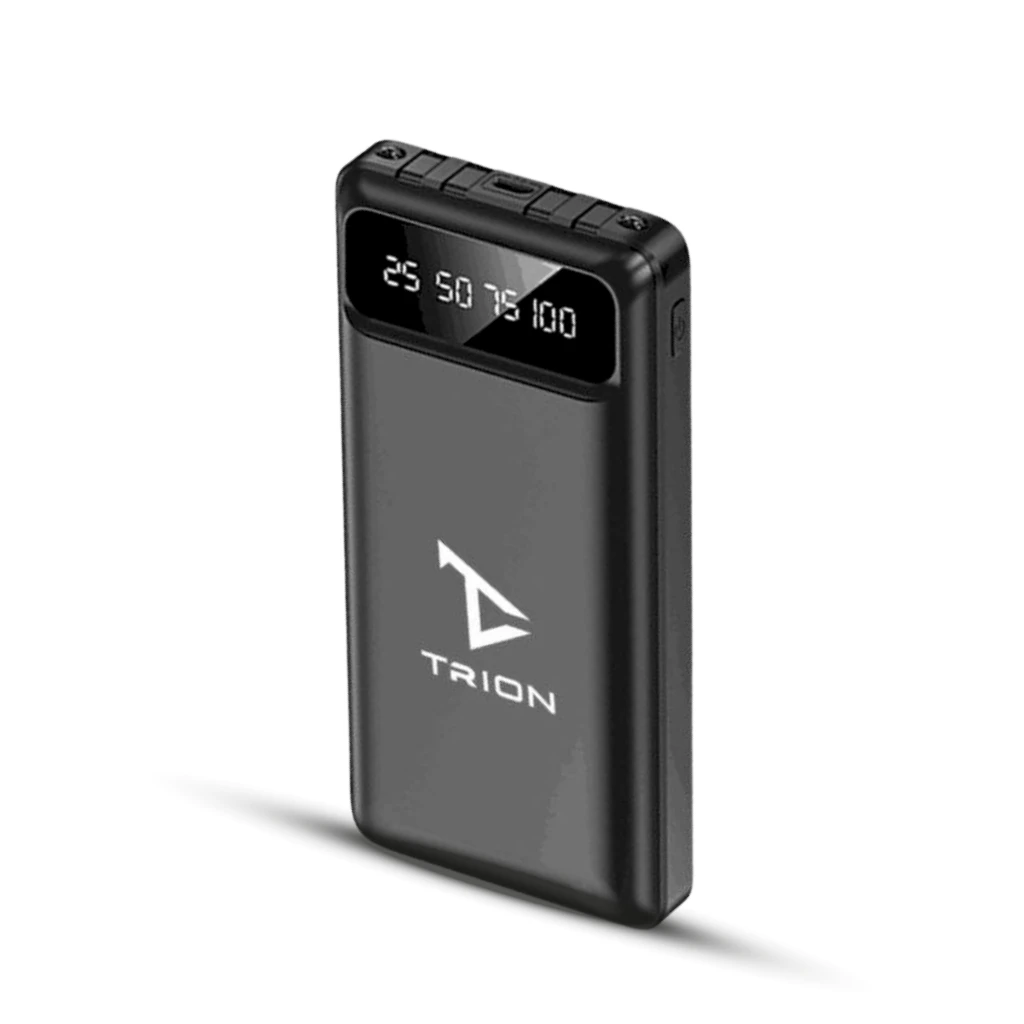 Trion Is Y88 30000mah Power Bank With Digital Display, Built In 4 Cables & Type C Connectivity