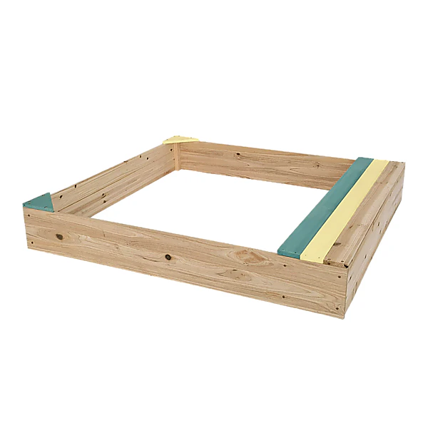 Wooden Kids Backyard Sandbox Children Outdoor Play Toy Sandpit