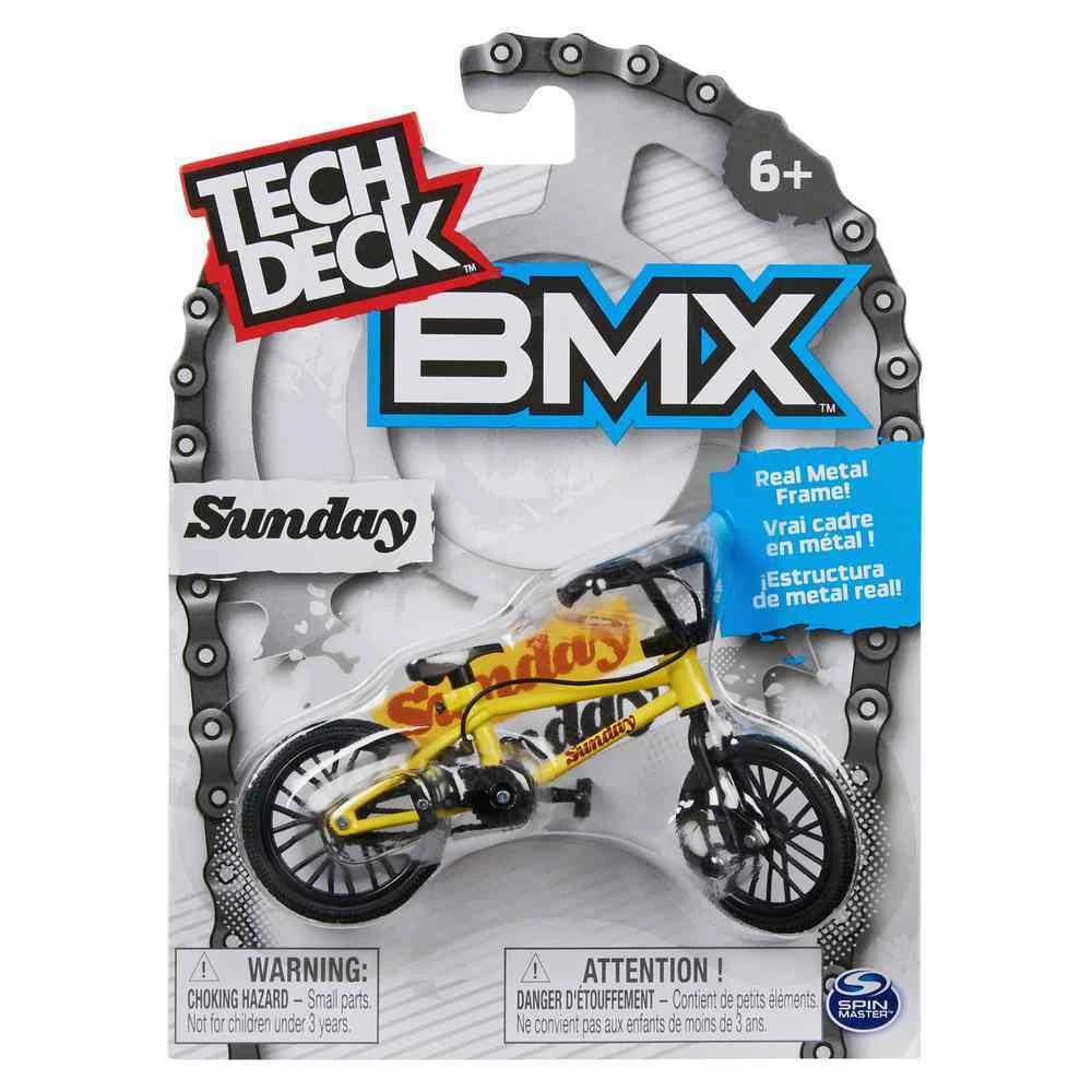 Tech Deck BMX Sunday Yellow