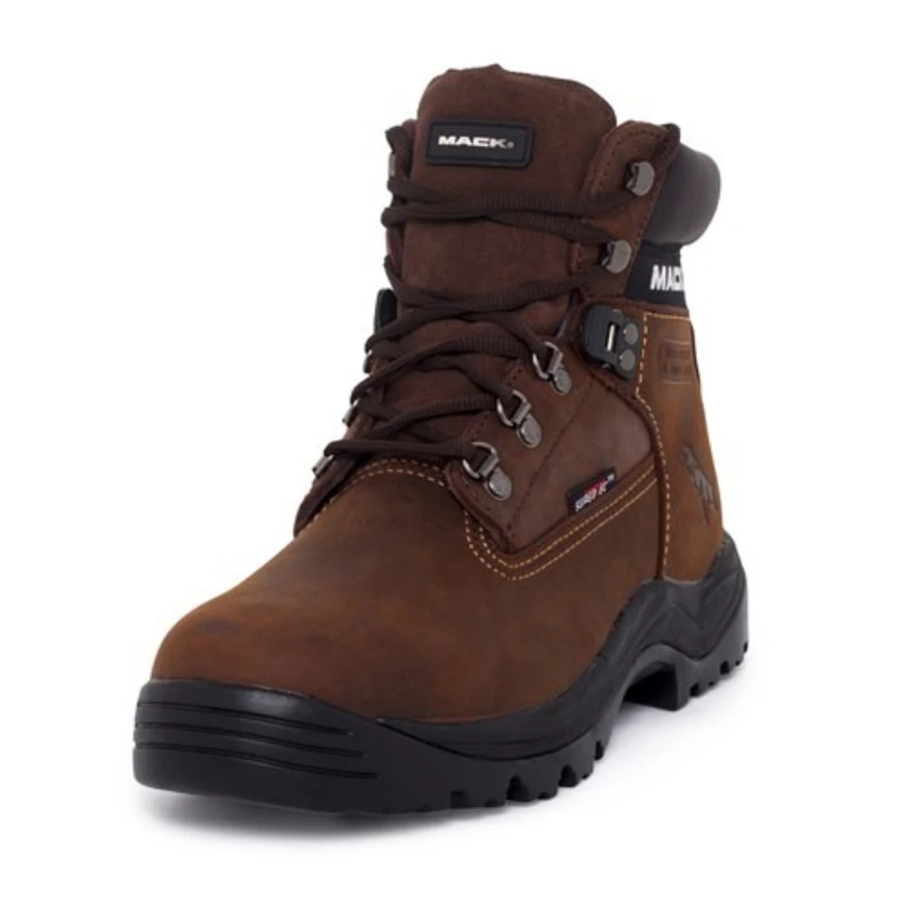 MACK Ultra Lace Up Leather Non-Safety Work Boots | Rocky Brown | MK00ULTRA