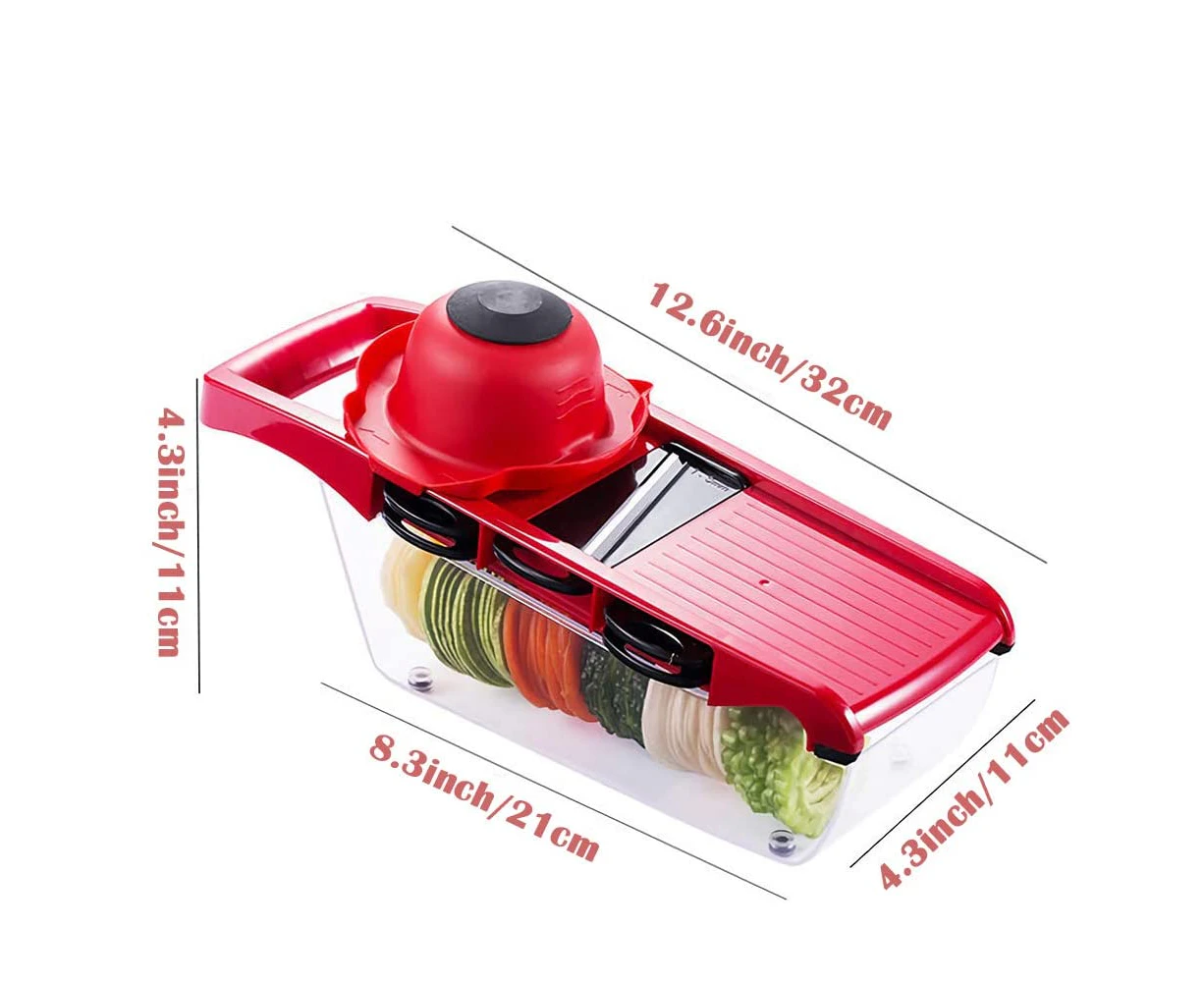 Slicer Adjustable Vegetable Spiralizer Multi-Blade Vegetable Slicer Kitchen Vegetable Chopper