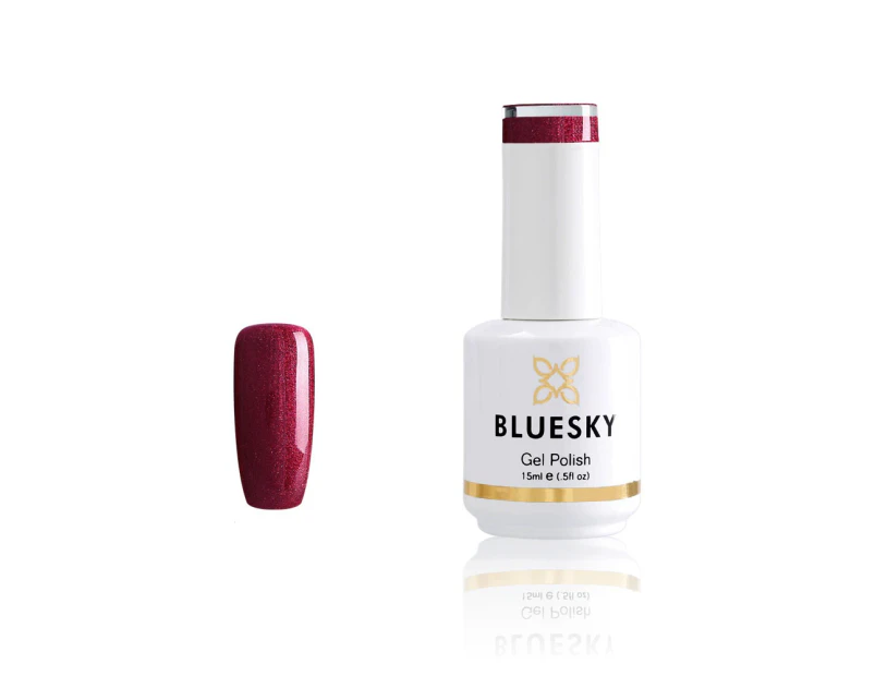 Bluesky 80509 Red Baroness Gel Nail Polish 15ml Perfect Manicure