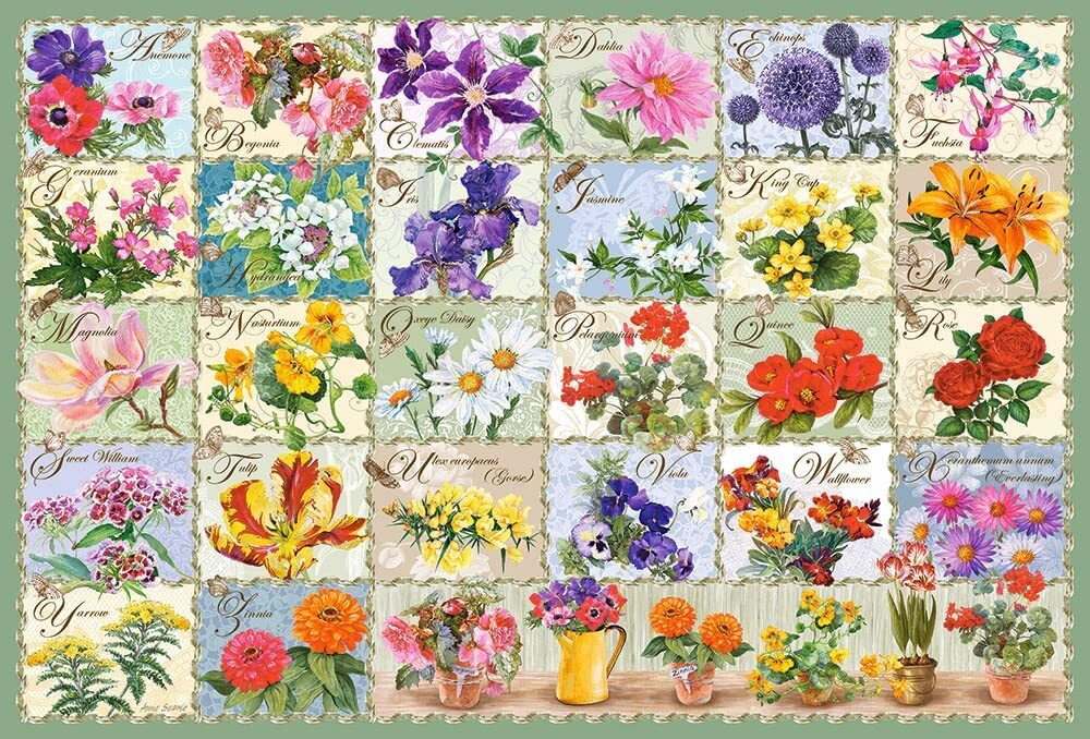 Castorland - Vintage Floral Puzzle 1000pc