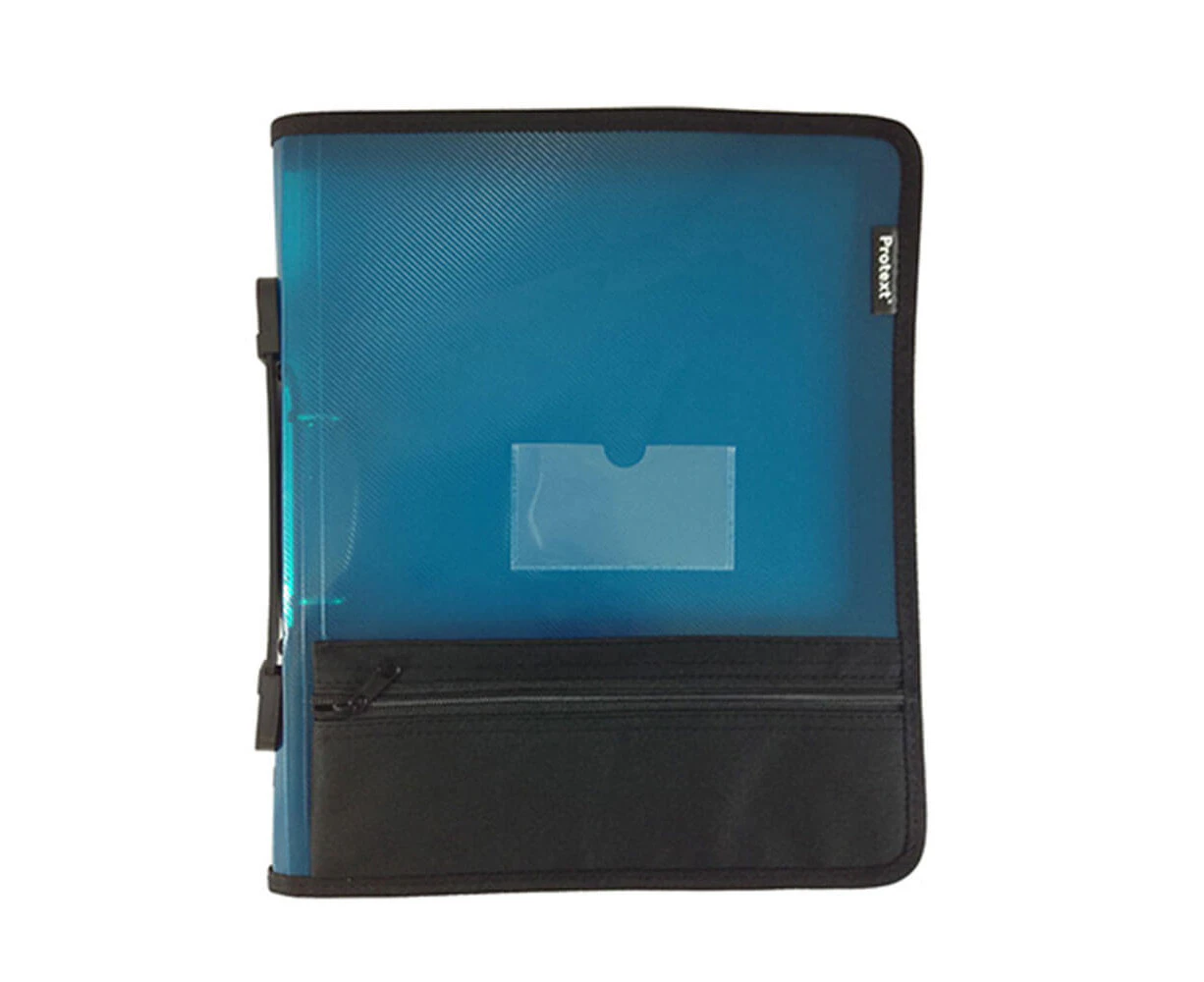 Protext 2 Ring Binder Buddy 25mm A4 - Aqua