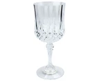 Crystal Look Clear Acrylic Wine Glass 240ml