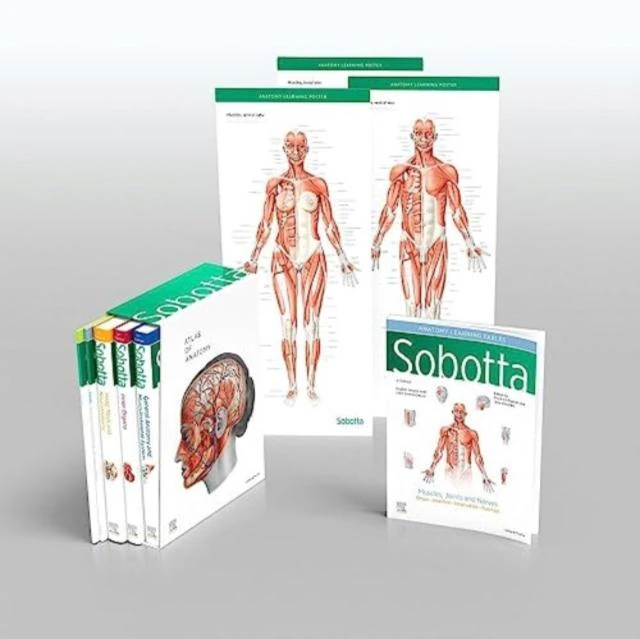 Sobotta Atlas of Anatomy Package 17th ed. EnglishLatin by Jens Waschke