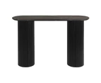 Elegance Marble Console Table Interior Space Black Natural