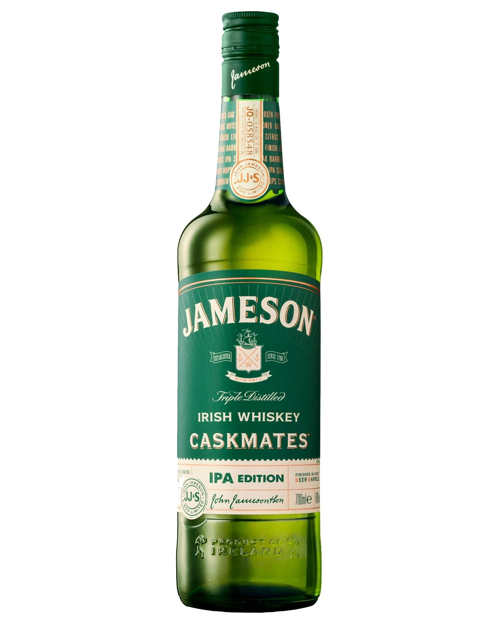 Jameson Caskmates IPA Edition Irish Whiskey 700mL Bottle