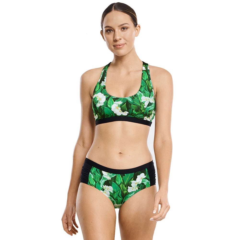 Aqua Blu Botanica Surf Swim Pant A9006BO Green