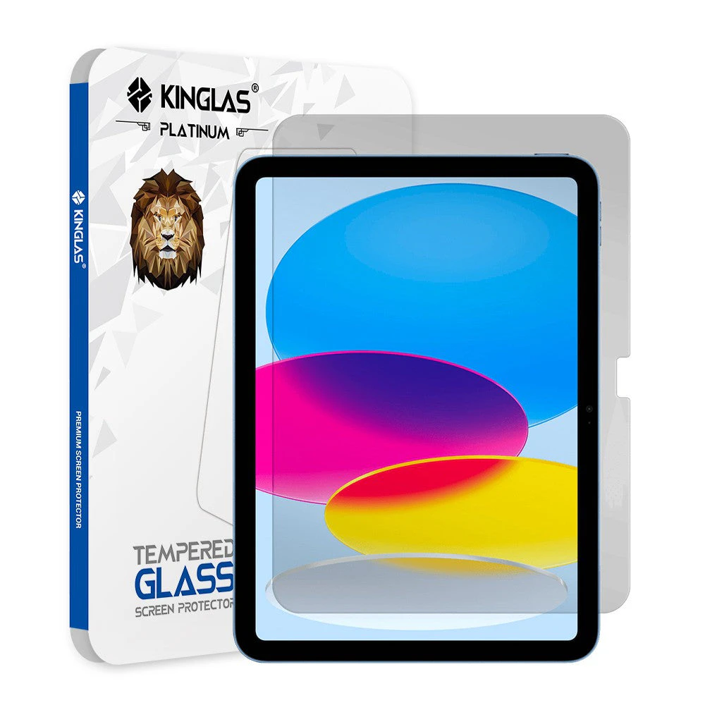 Kinglas Tempered Glass Screen Protector For iPad (2022)