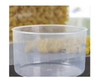 Plastic Dried Food Storage Containers Lids Box Jars Airtight Cereal Rice Pack of 4