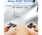 20W USB C Charger QC3.0 PD Power Adapter Quick Fast Wall Charger AU Plug