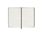 Moleskine 2024 12 Month Weekly Hard Cover Vertical Pocket Diary Journal Black