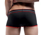 Male Power Pocket Pool Pocket Short 152-220 Black/Red