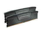 Corsair Vengeance 64GB (2x32GB) DDR5 UDIMM 6000MHz C40 1.35V Desktop Gaming Memory Black