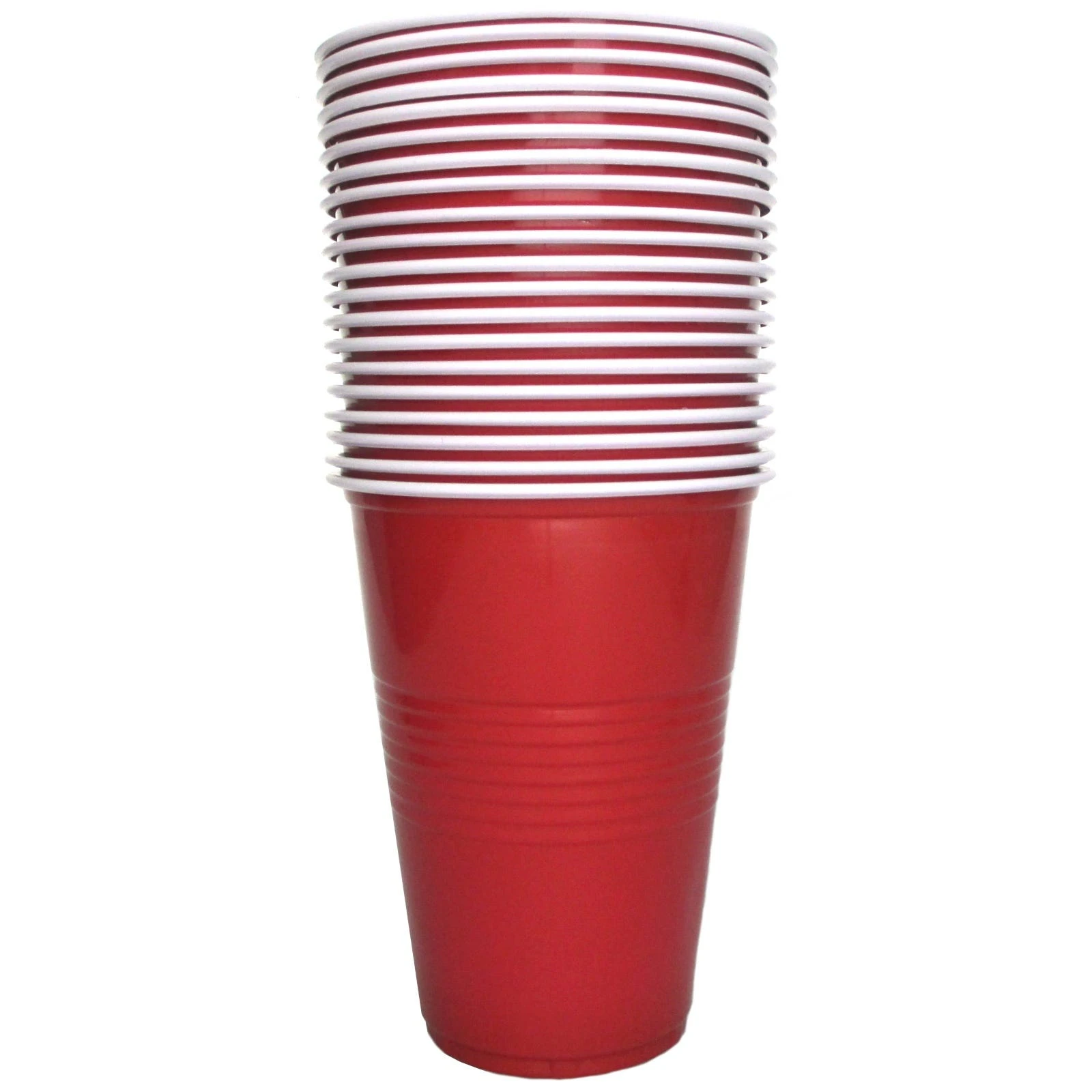 Red Plastic Party Cups (Pack of 20)