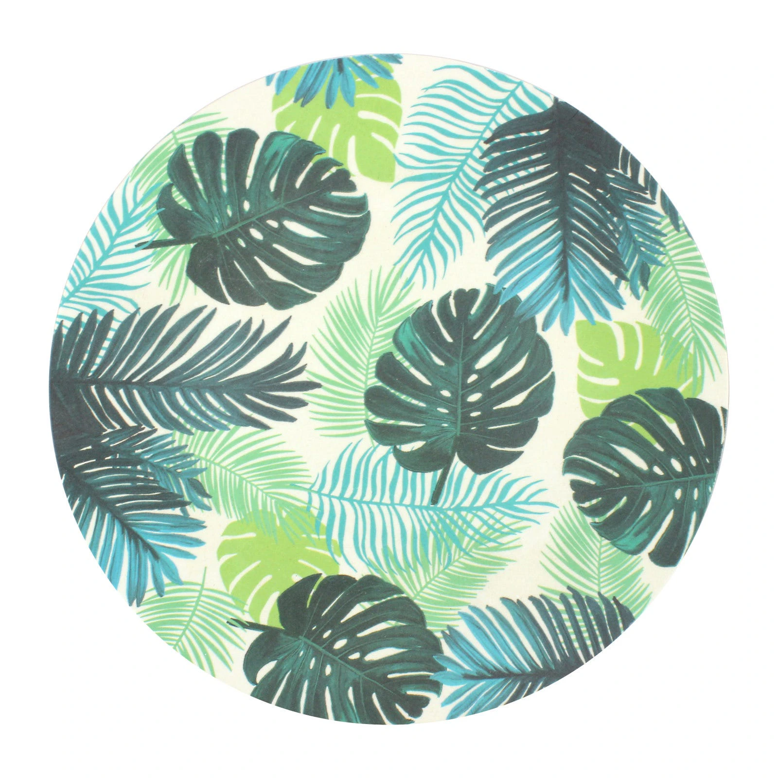 Frankie & Me Tropical Bamboo Fibre Plates 22cm (Set of 4)