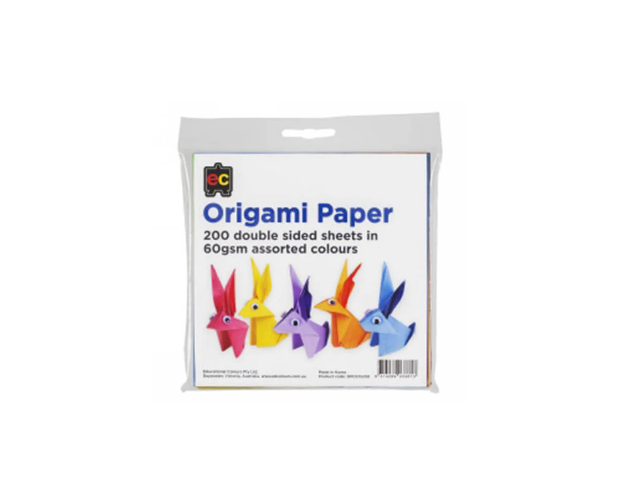 EC Origami Paper (200pk) - Double Sided