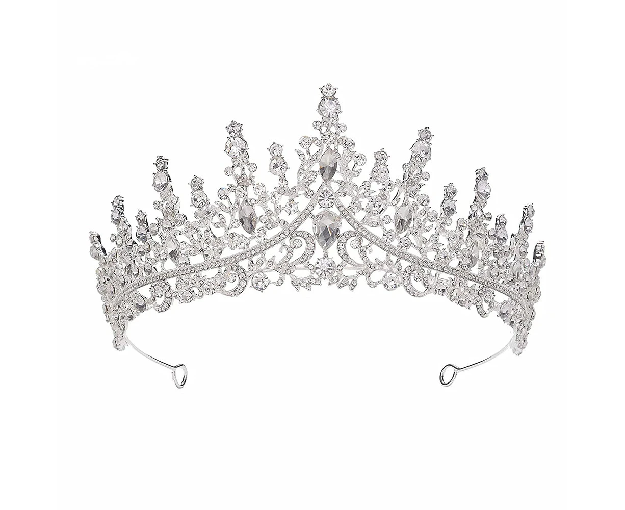 Headpiece, Luxury Gemstones Diamonds Alloy Tiara Dinner Wedding Styling Tiara Women Bridesmaids Bride Girl